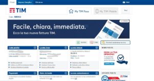 Richiesta fattura online MyTIM Fisso