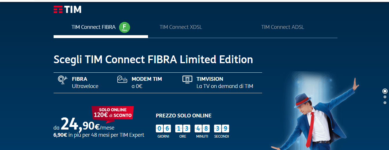 TIM CONNECT limited edition tutti i dettagli e i costi